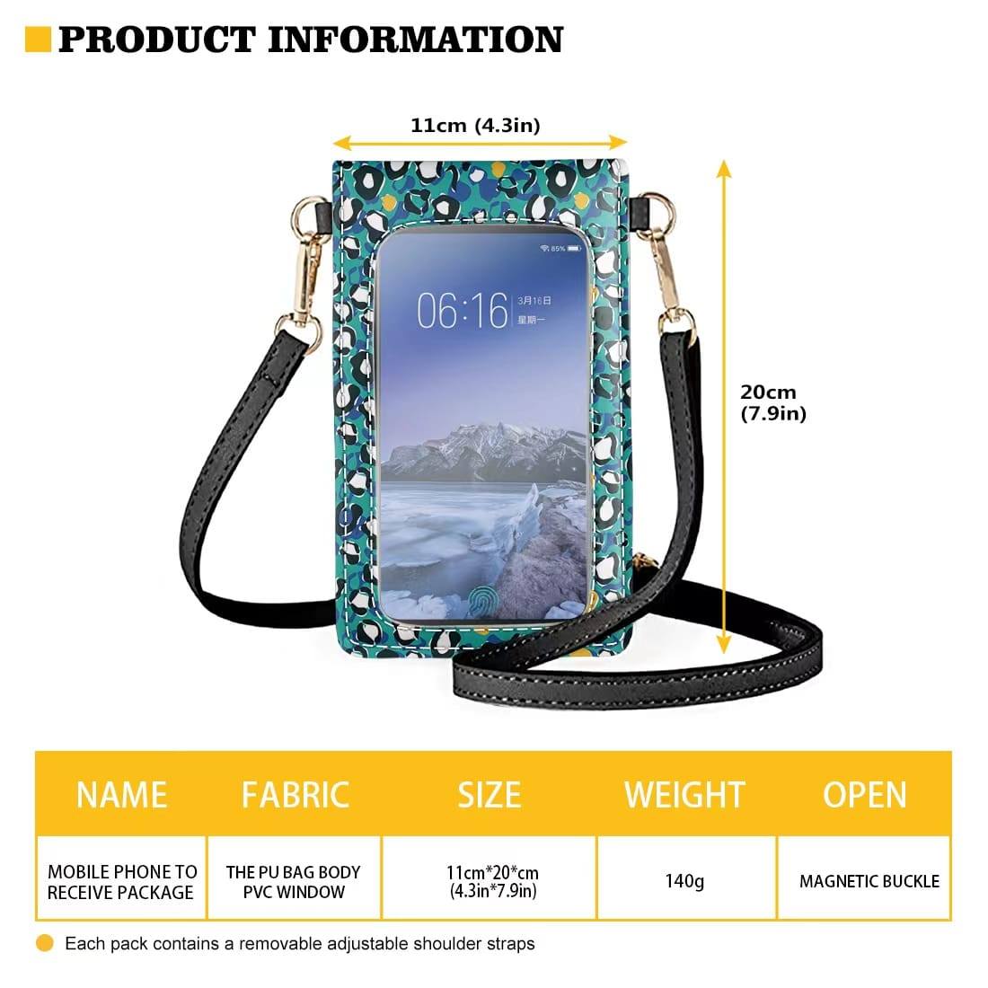 Red Plaid Phone Crossbody Bag Preorder - Closing 5/5 - ETA Early June