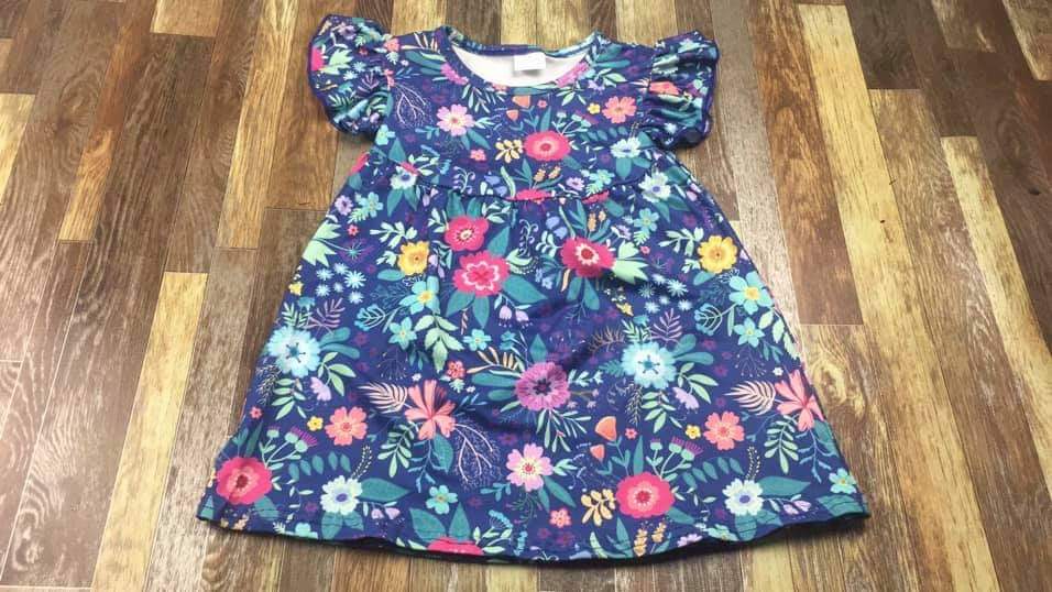 Girl's Floral Dress