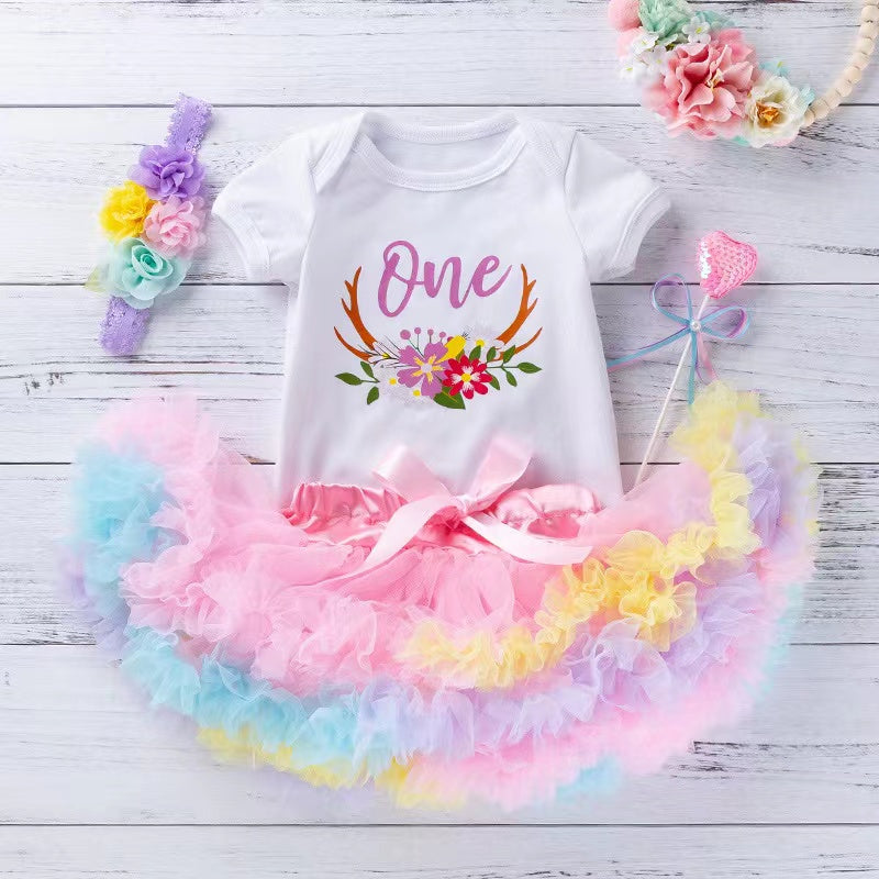 Baby 's First Birthday Tutu Set