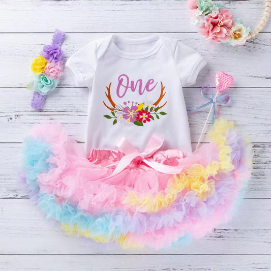 Baby 's First Birthday Tutu Set