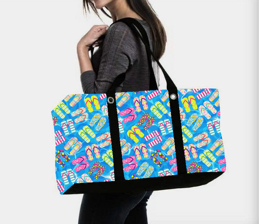 Large Utility Tote Flip Flops