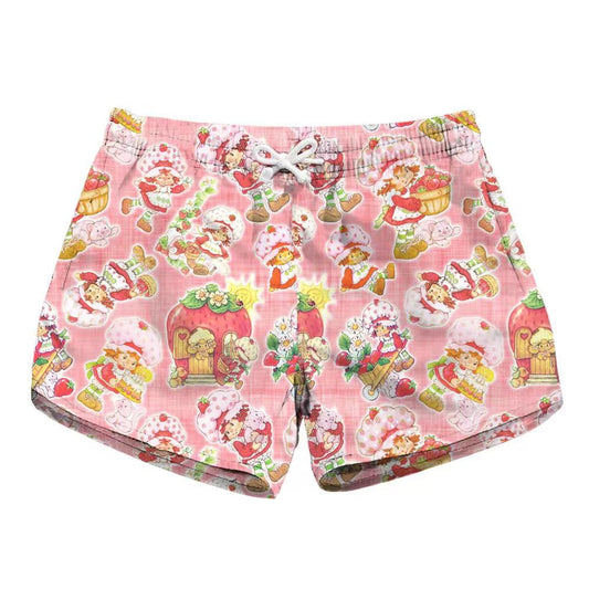 Retro Berry Shorts