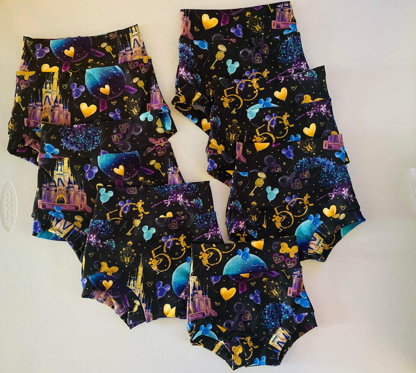 50th Baby Bummies with head band